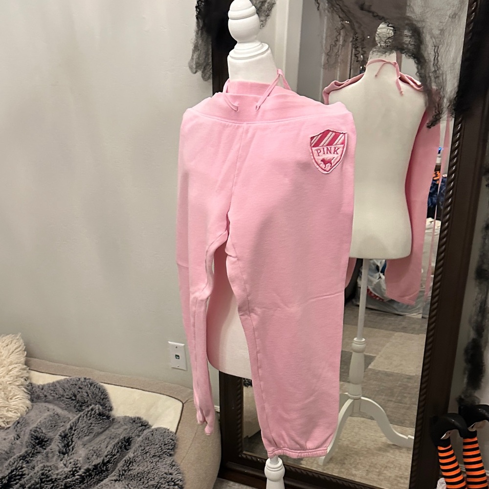 PINK Victoria's Secret Light Pink Joggers